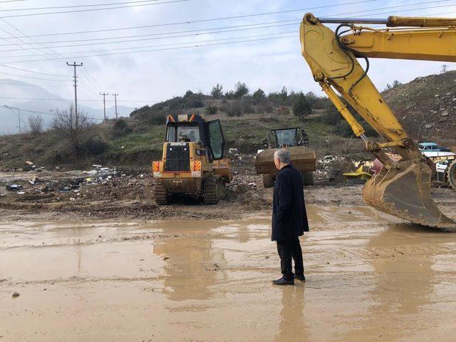 Başkan Yaman sanayi bölgesindeki çalışmaları inceledi