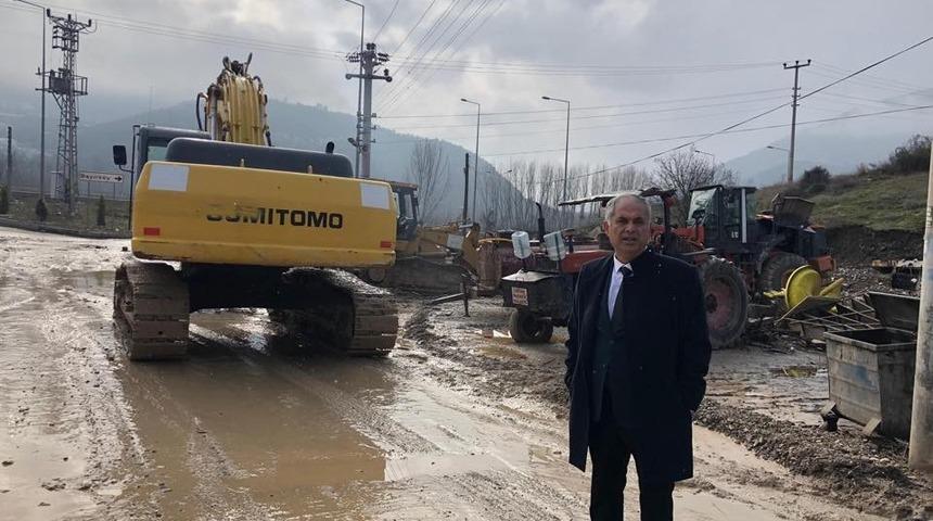 Başkan Yaman sanayi b&ouml;lgesindeki &ccedil;alışmaları inceledi