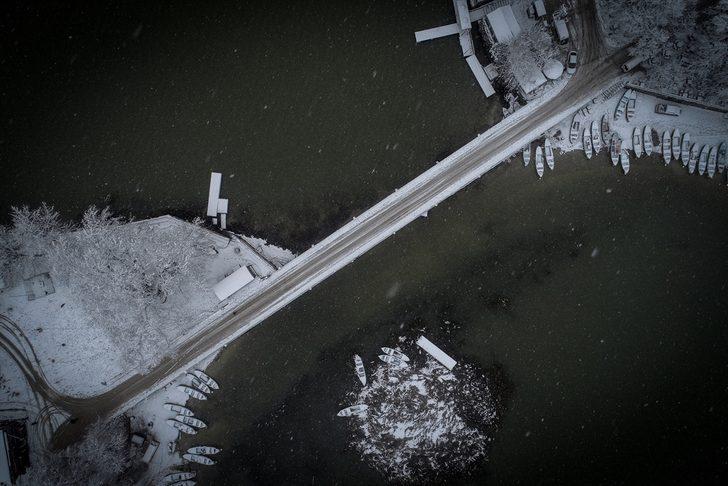 Türkiye’deki "Küçük Venedik" beyaz örtüsüyle ayrı güzel G2