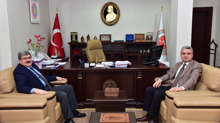 Başkan Can&rsquo;dan ziyaretler