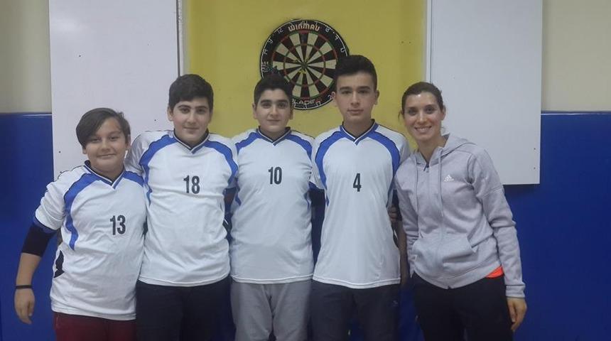 Okullar arası Yıldız genç Dart İl birinciliği tamamlandı