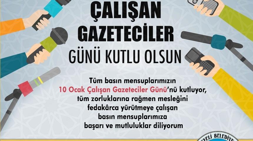 Başkan Cabbar&rsquo;dan 10 Ocak &Ccedil;alışan Gazeteciler G&uuml;n&uuml; mesajı