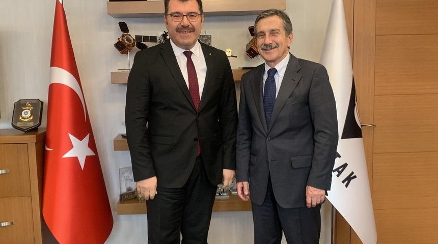 Başkan Ataç’tan TÜBİTAK’A ziyaret