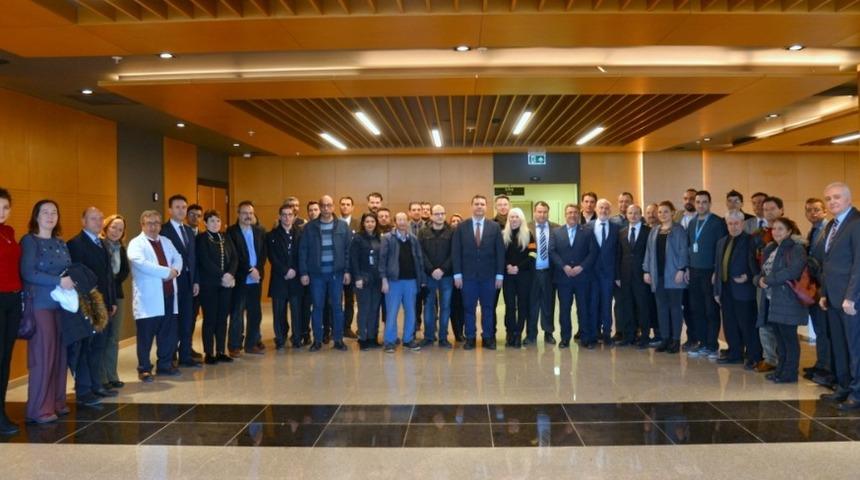 G&ouml;rme engelli personel sabah kahvaltısında buluştu