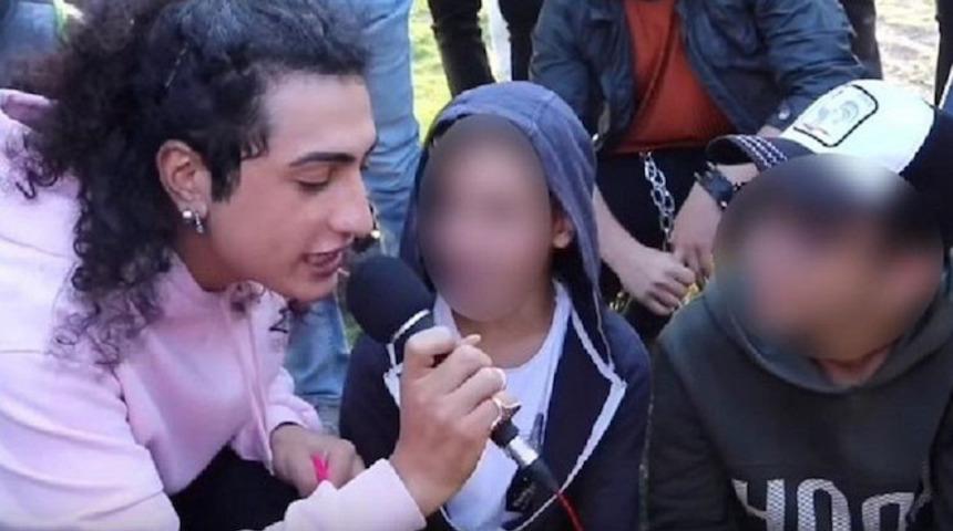 Erkek çocukları öpüştüren fenomen Gaga Bulut hakim karşısında!