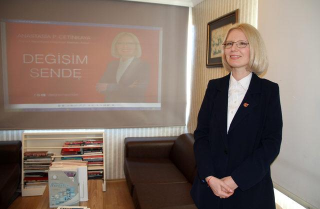 Rus asıllı kadın, Alanya Belediye Başkanlığına aday