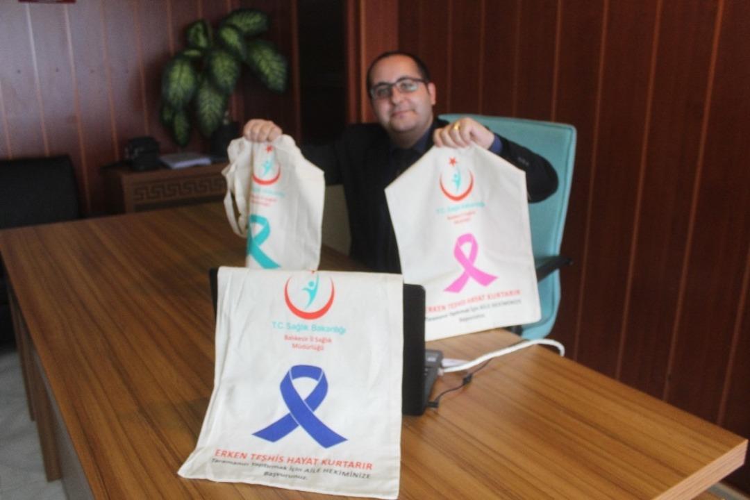 Kanser taramasıyla &ccedil;evreye destek veriyorlar