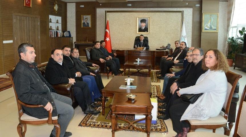 TATSO heyetinden Vali &Ccedil;ağatay&rsquo;a ziyaret