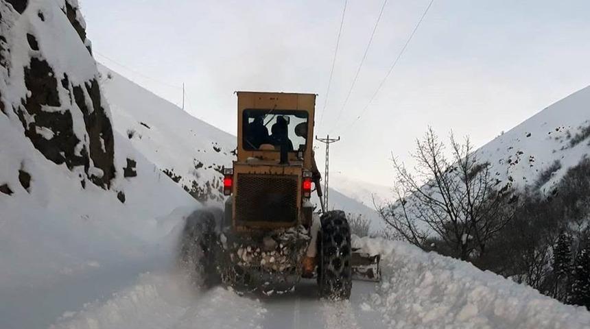 Nevşehir’de kapalı köy yolları açıldı
