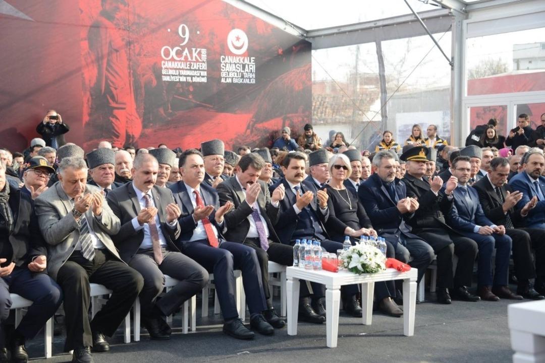 Gelibolu Yarımadası&rsquo;nın tahliyesinin 103&rsquo;&uuml;nc&uuml; yılı nedeniyle t&ouml;ren d&uuml;zenlendi