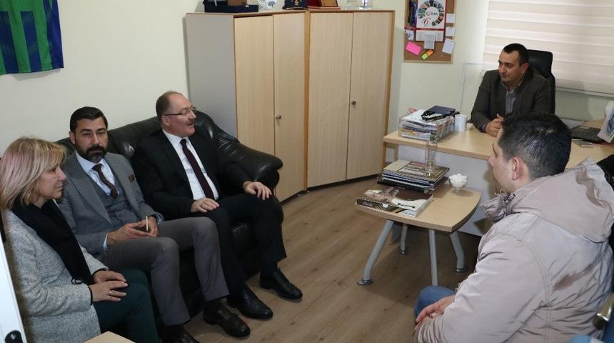 Bilgin’den İHA’ya ziyaret