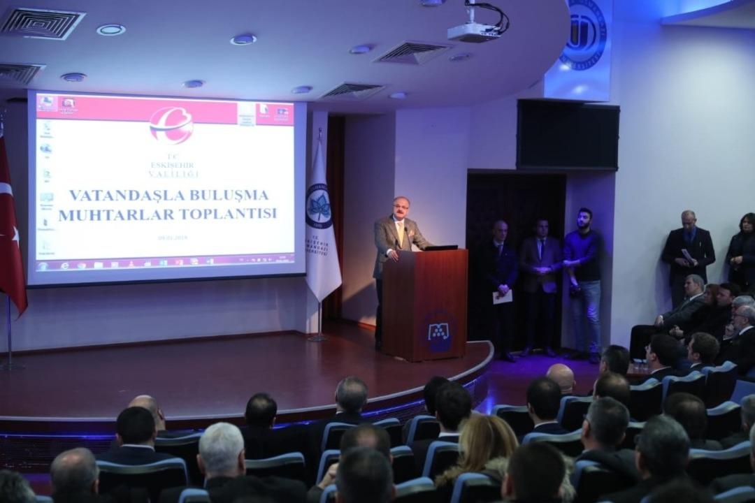 Muhtarlara uyuşturucu ile m&uuml;cadele hakkında bilgi verildi