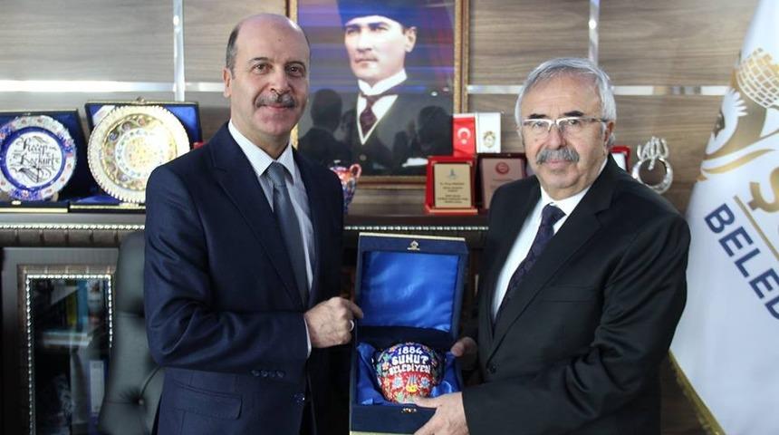 Milletvekili Soluk&rsquo;tan Başkan Bozkurt&rsquo;a ziyaret