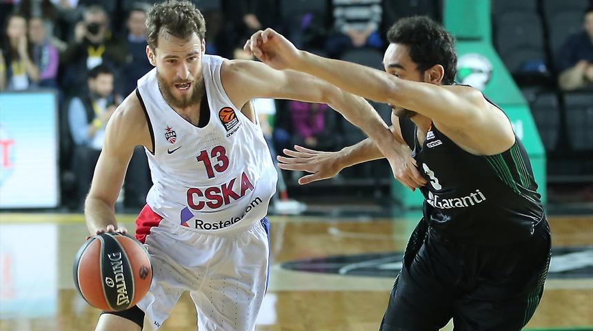 Darüşşafaka Tekfen 65 - 80 CSKA Moskova