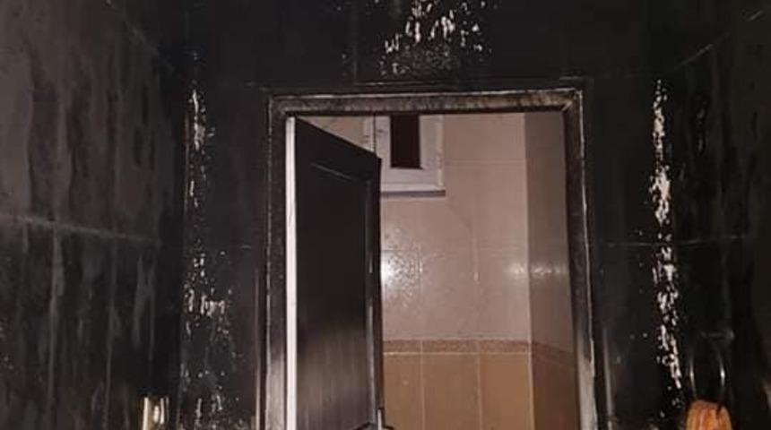 Fatsa’da ev yangını ucuz atlatıldı