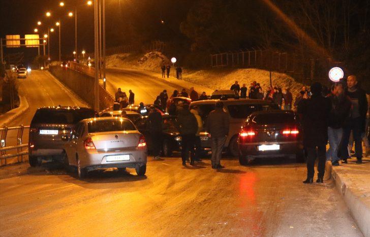 Samsun'da 14 araç birbirine girdi! G3