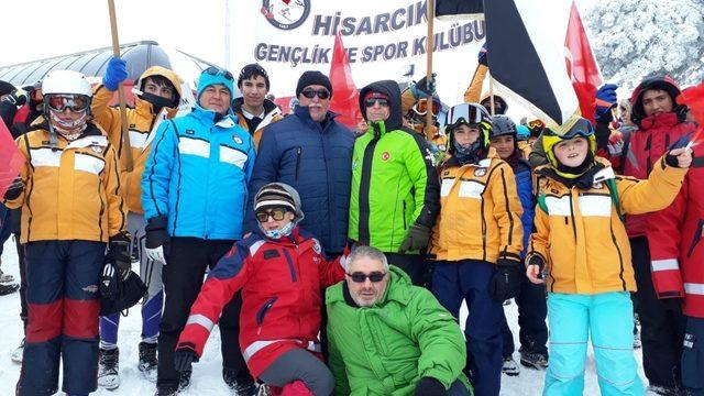 Hisarcık Spor Kul&uuml;b&uuml;nden 38 kayak&ccedil;ı b&ouml;lge takımına se&ccedil;ildi 1