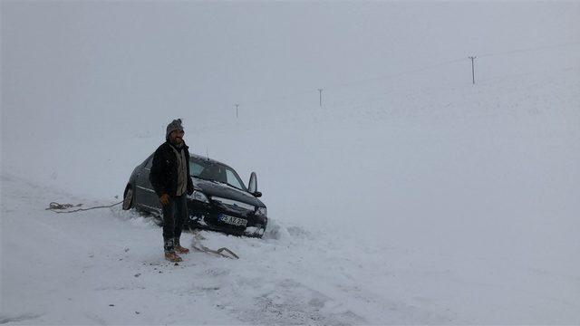 Kars'ta tipide mahsur kalanlar kurtarıldı