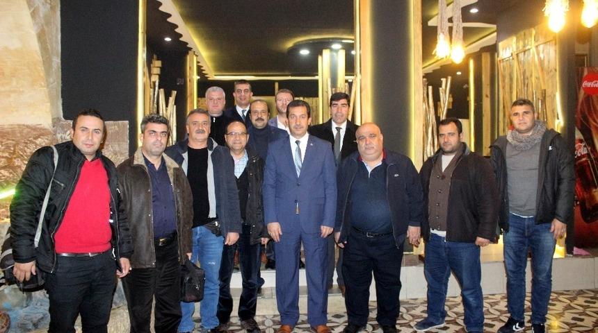 Boybeyi basın mensuplarıyla bir araya geldi