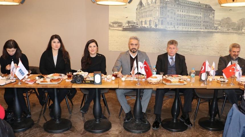 41 Burda AVM basın mensuplarını kahvaltıda ağırladı