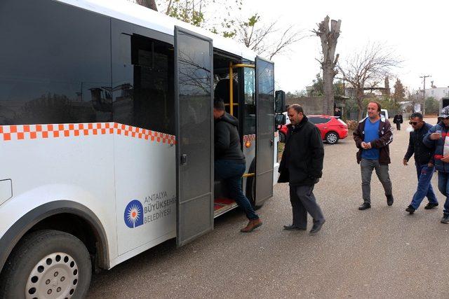 Türel sözünü tuttu, Ermenek ve Güzeloba’da ulaşılmayan nokta kalmadı