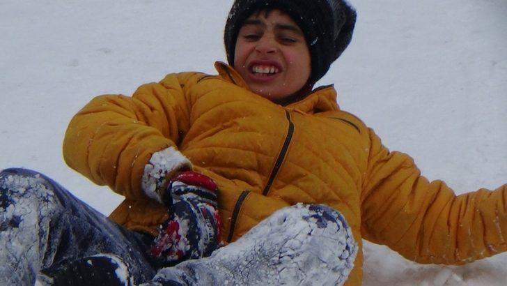 Çocukların kayak keyfi G4