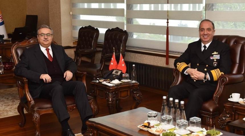 Donanma Komutanı Koramiral Tatlıoğlu Mersin’de