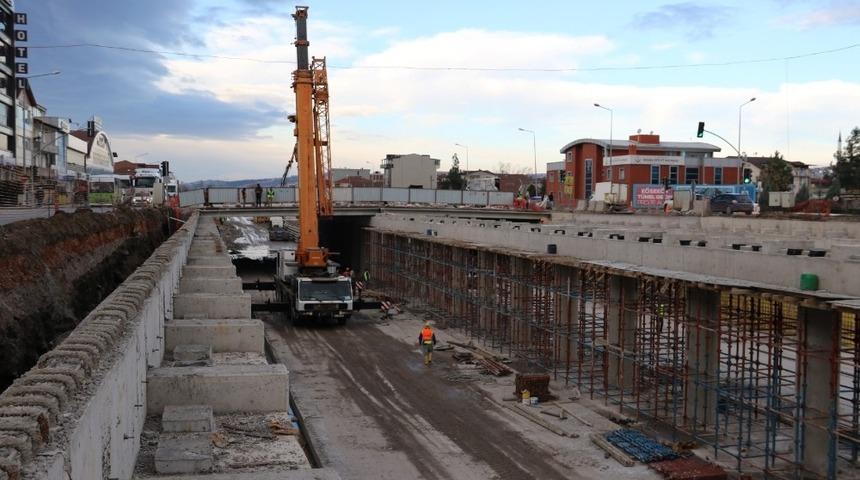 Köseköy kavşağı tamamlanıyor