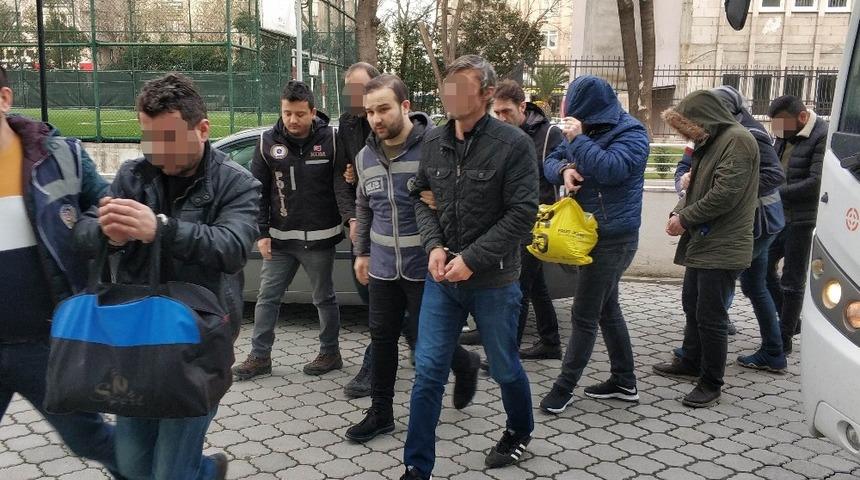Samsun&rsquo;da silah ticaretinden 7 kişi adliyede