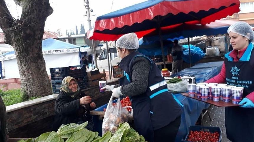 B&uuml;y&uuml;kşehir vatandaşın i&ccedil;ini ısıttı