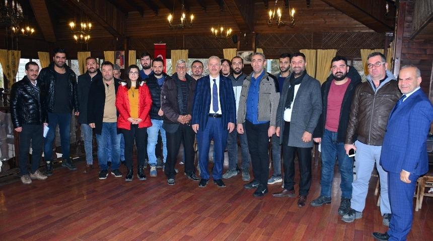 Başkan G&ouml;rmez, gazetecileri ağırladı