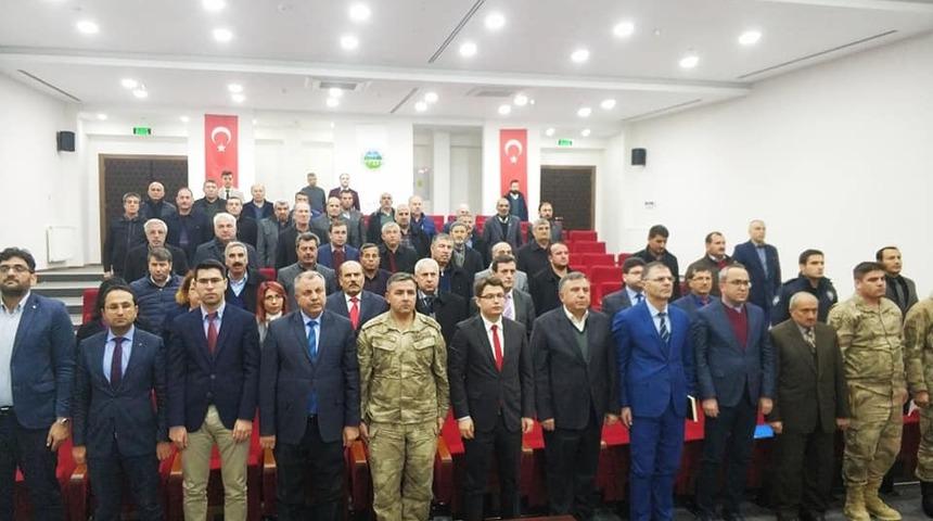 Nurdağı’nda uyuşturucu ile mücadele toplantısı