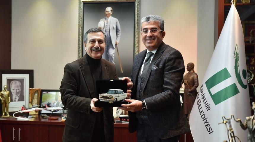 Günaydın’dan Başkan Ataç’a ziyaret