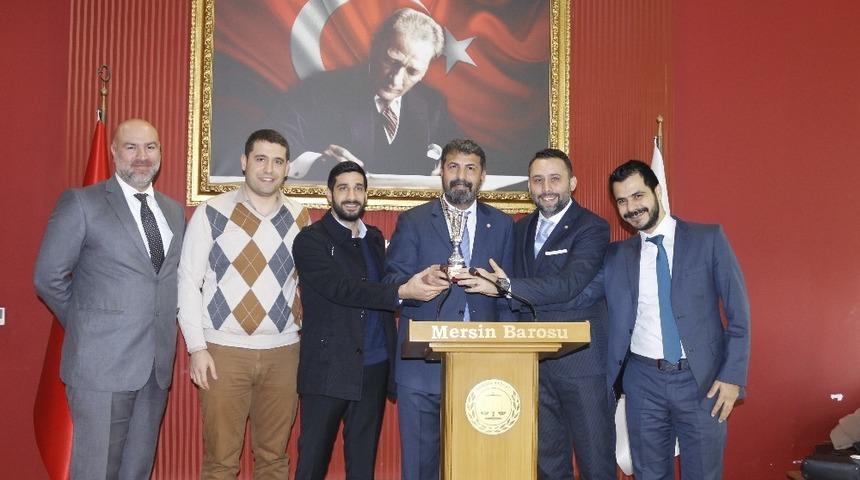 Mersin Barosu&rsquo;nda kupa t&ouml;reni