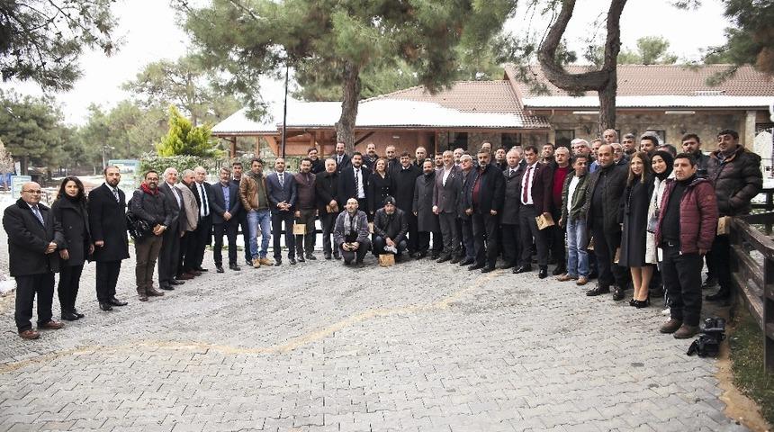 Fadıloğlu, basın mensuplarını ağırladı