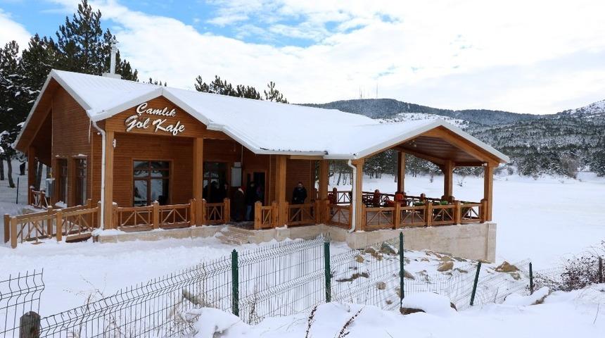 &Ccedil;amlık G&ouml;l Kafe hizmete a&ccedil;ıldı