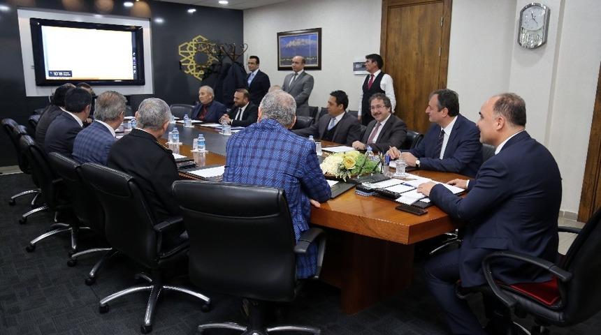 İl Spor G&uuml;venlik Kurulu Toplantısı Vali G&uuml;naydın Başkanlığında Yapıldı