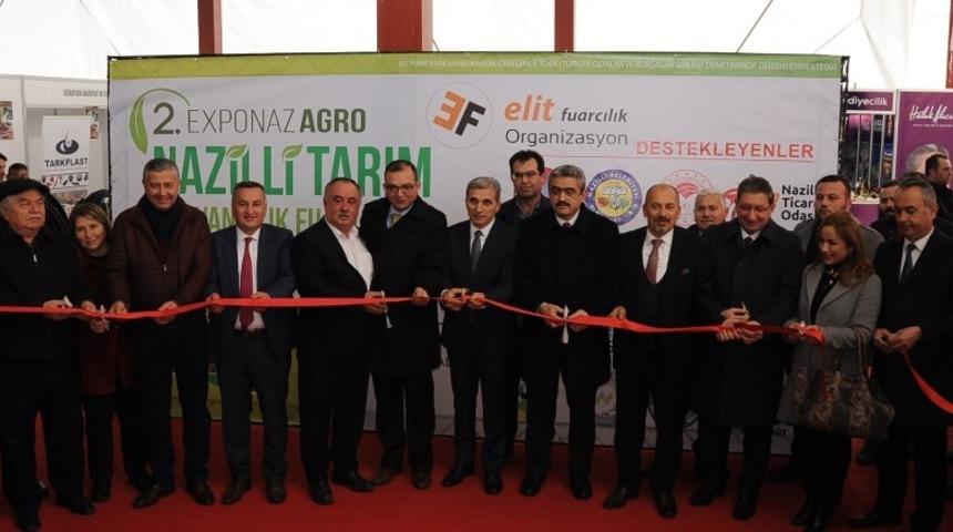 Nazilli 2. Tarım Fuarı ziyarete a&ccedil;ıldı