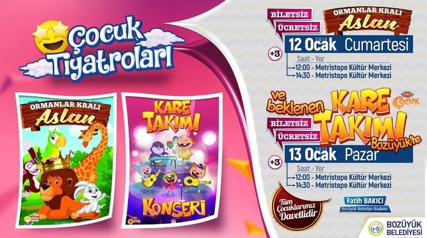Hafta sonları tiyatro ile renkleniyor