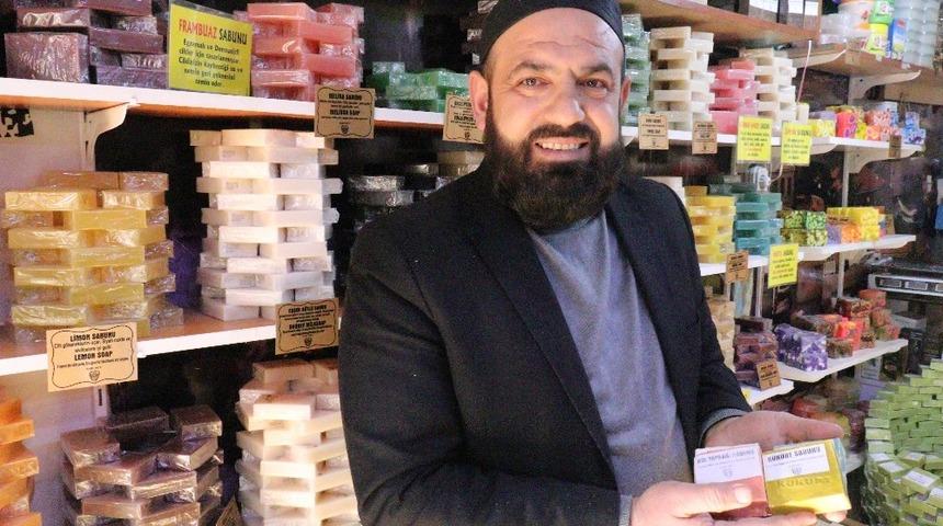 Vatandaş devayı bin bir çeşit sabunda buldu