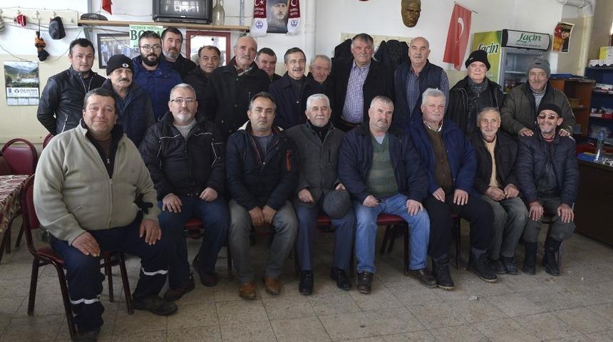 Başkan Ata&ccedil; esnafı dinledi