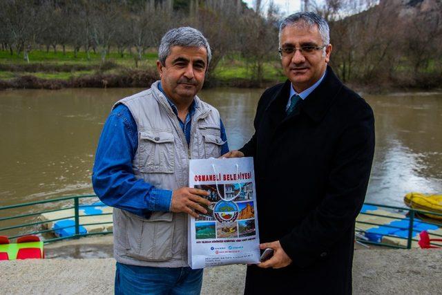 Osmaneli protokolü basın mensupları ile buluştu