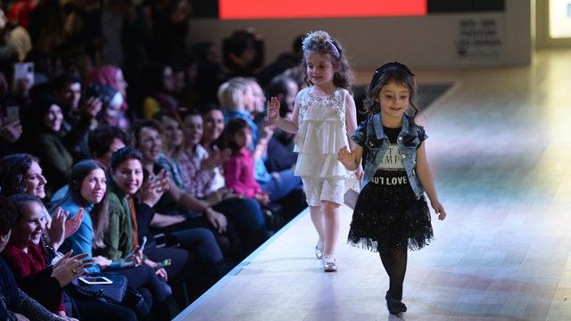 Junioshow'da cocuk mankenler podyuma çıktı