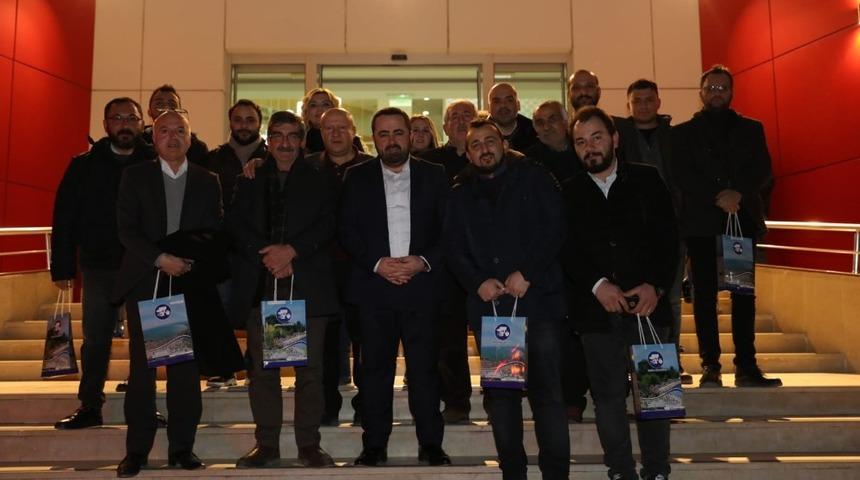 Başkan Aktepe gazetecilerle buluştu