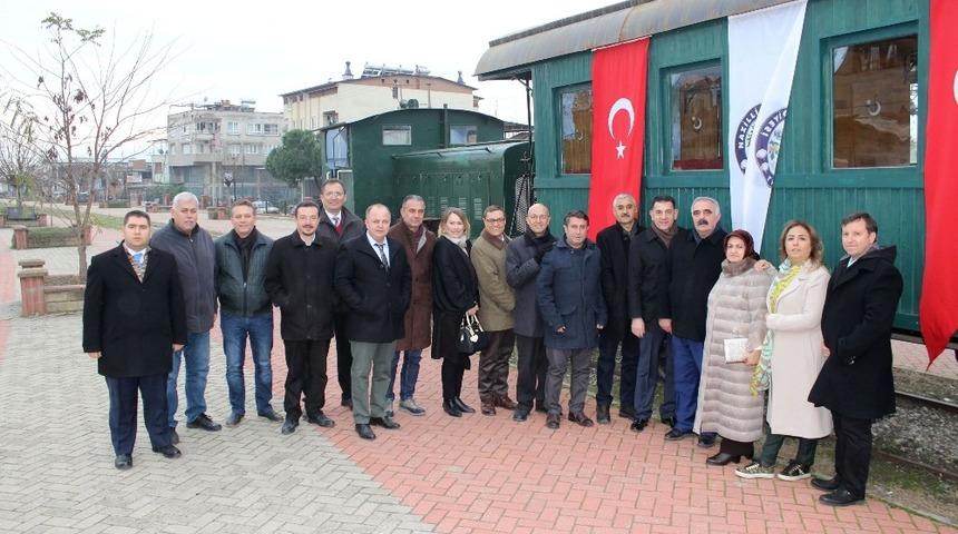 Nazilli Belediyesi Meclis &uuml;yeleri Gıdı Gıdı ile tarihe yolculuk etti