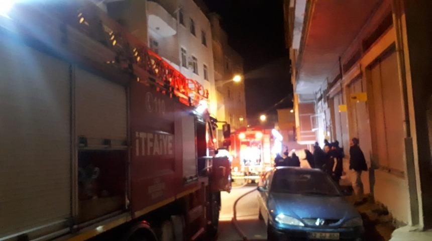 Fatsa&rsquo;da ev yangını