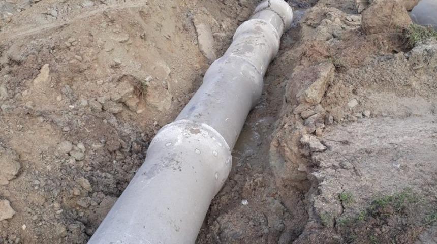 Karpuzlu&rsquo;da yeni yağmur suyu hatları yapılıyor