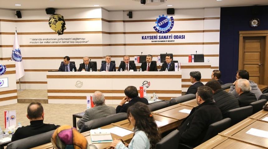 KAYSO&rsquo;da gıdacıların sorunları konuşuldu