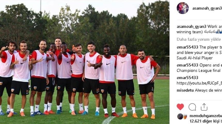 Asamoah Gyan&rsquo;dan Kayseri&rsquo;nin tanıtımına b&uuml;y&uuml;k destek
