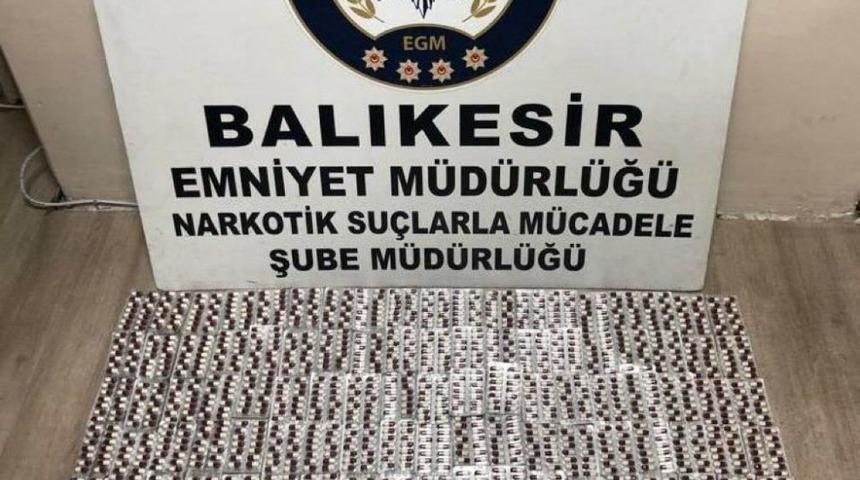 Kargodan bin 848 adet uyuşturucu hap &ccedil;ıktı